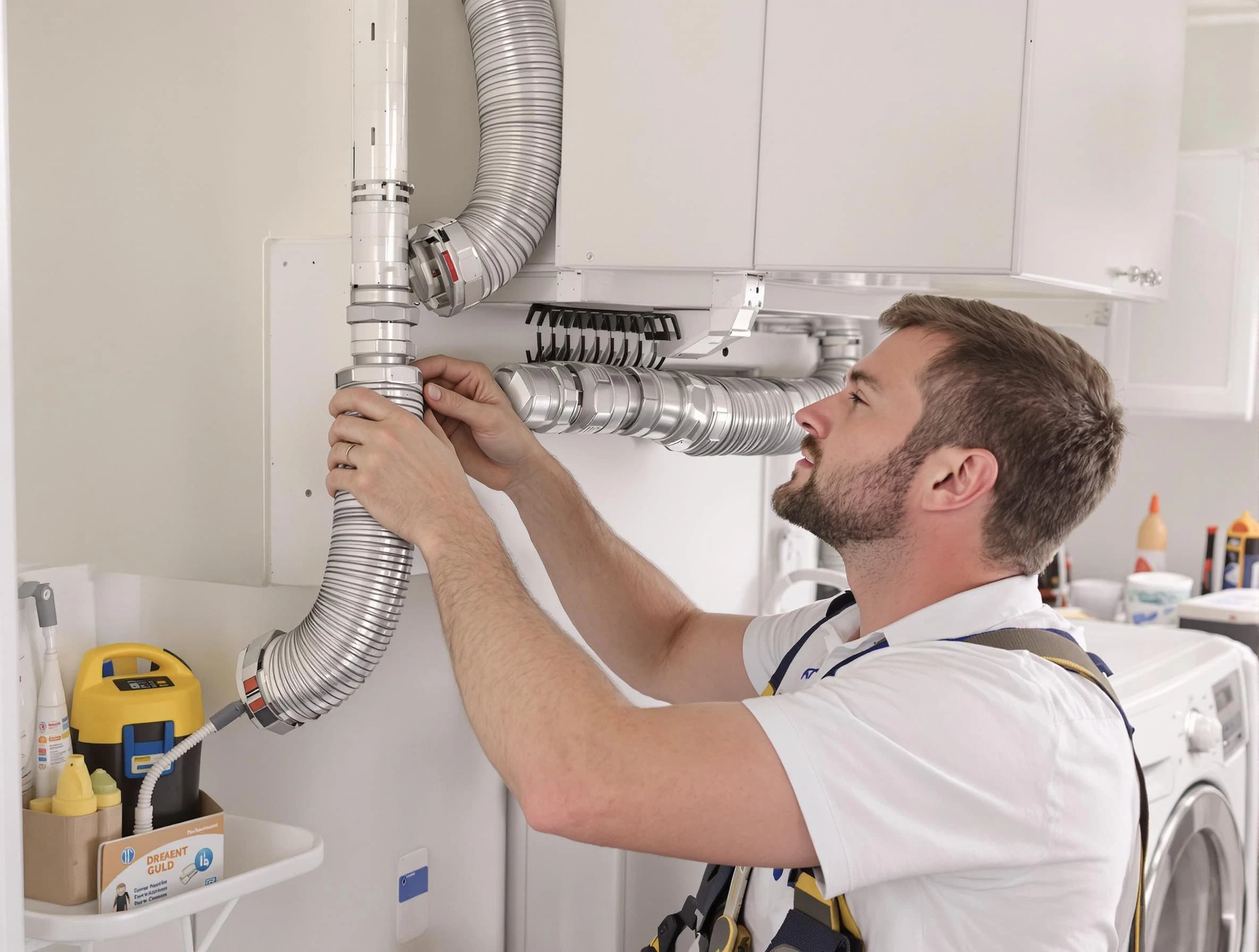 Professional dryer vent repair and installation by Wilkinsburg Dryer Vent Cleaning in Wilkinsburg
