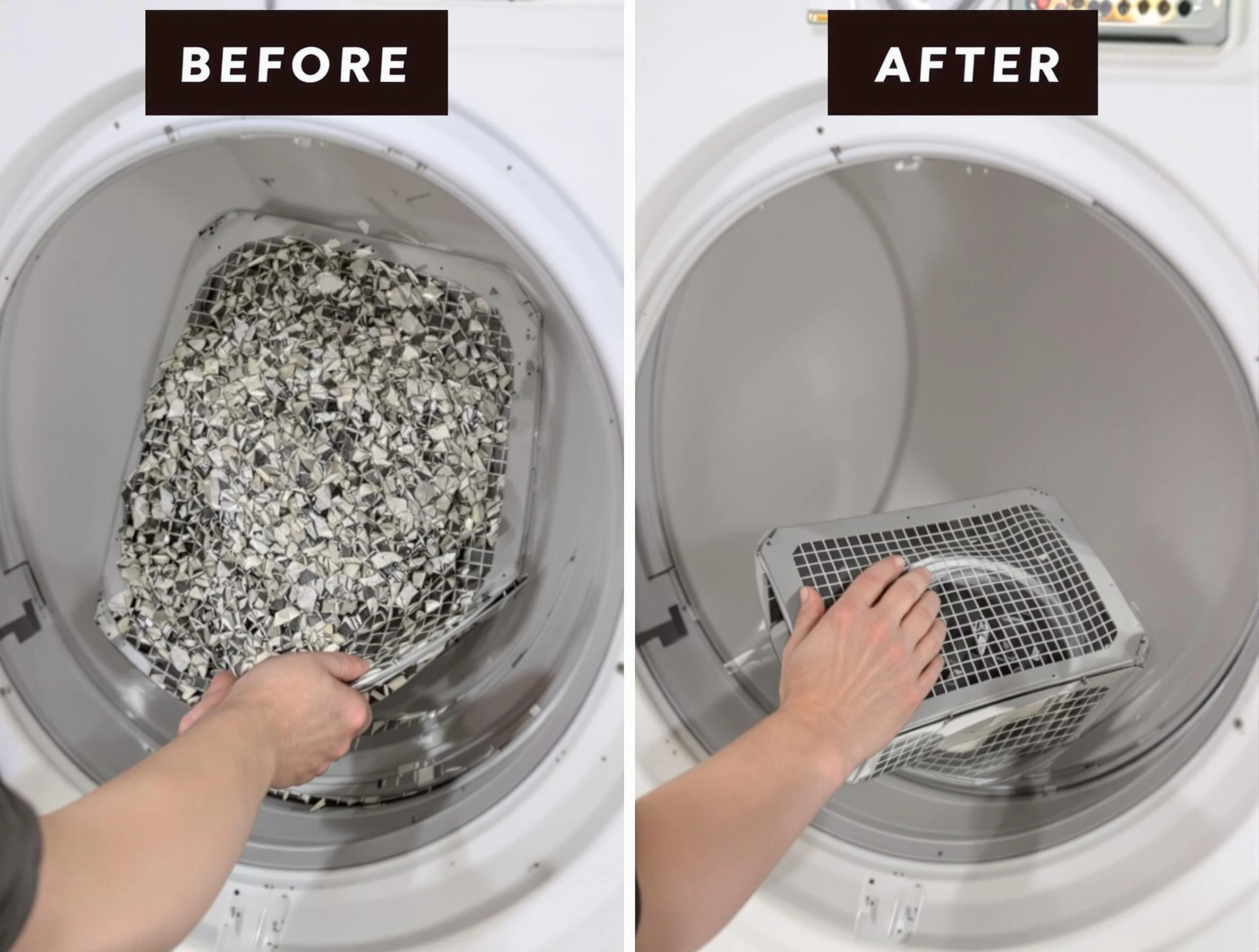 Professional lint trap cleaning by Wilkinsburg Dryer Vent Cleaning in Wilkinsburg