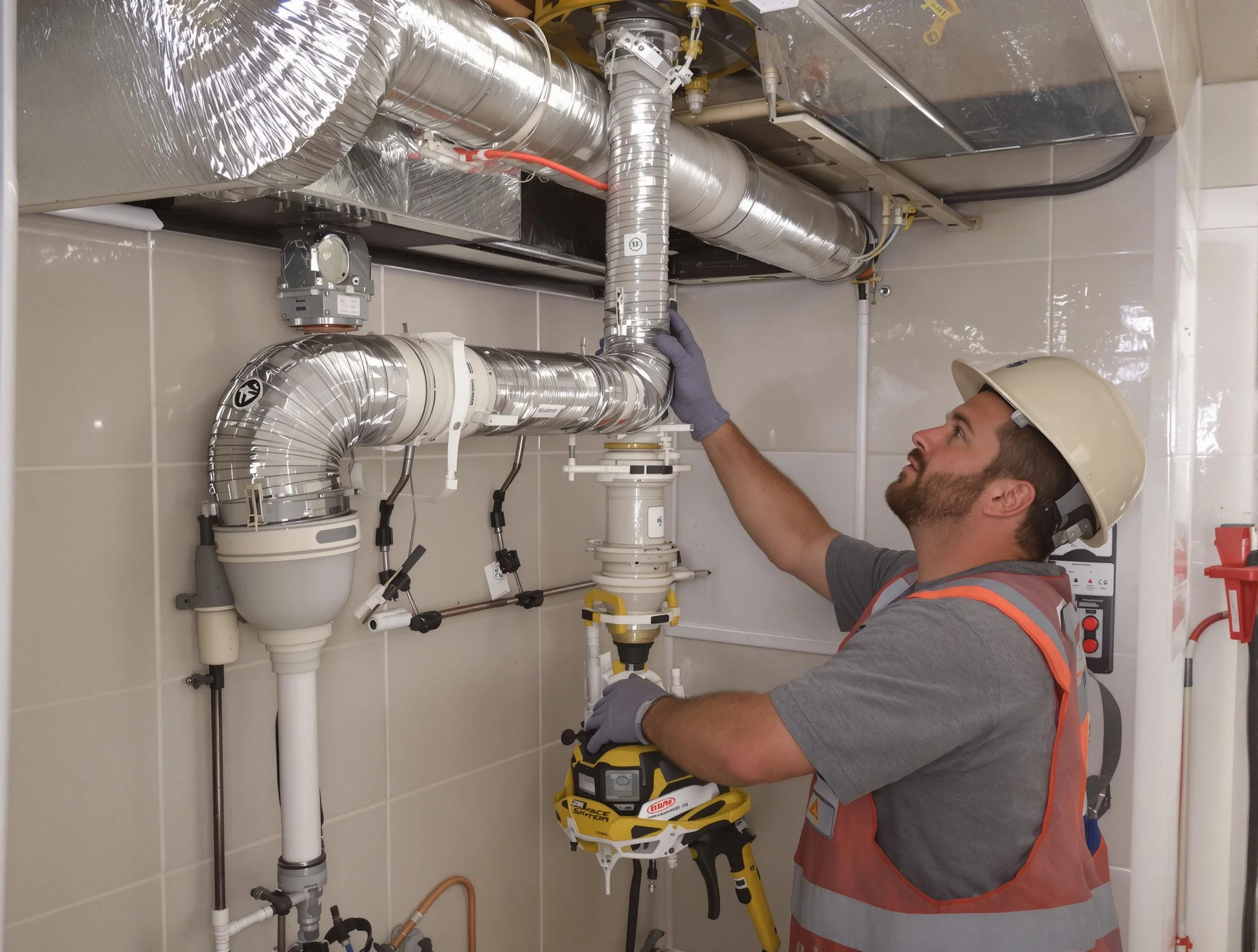 Wilkinsburg Dryer Vent Cleaning expert performing professional dryer vent repair and installation in Wilkinsburg